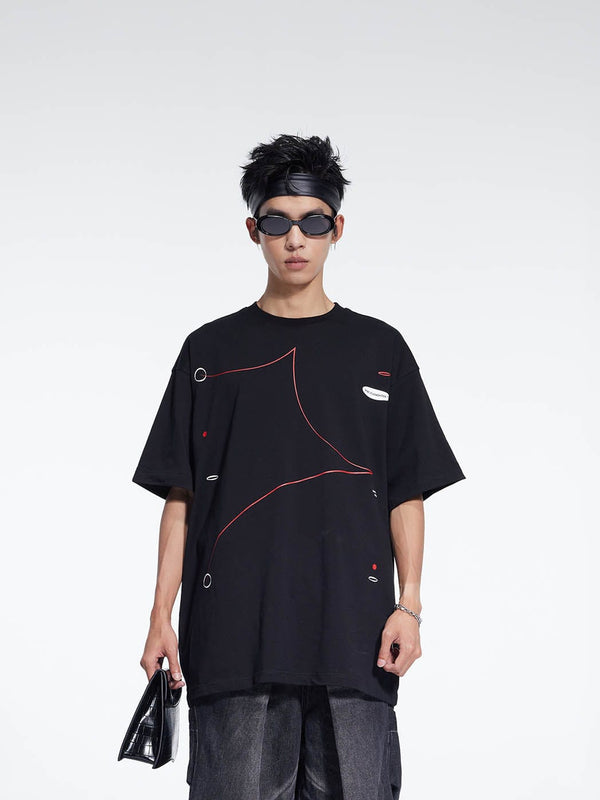 Abstract Lines Tee