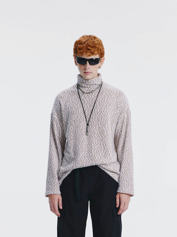 Turtleneck Chenille Sweater