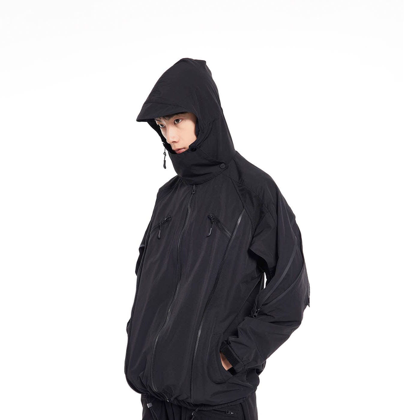 Zipper Windbreaker