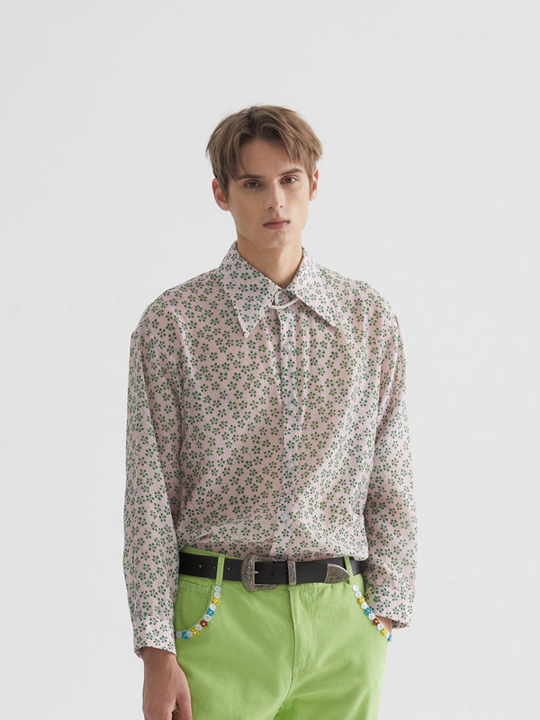 Lyocell Floral Shirt