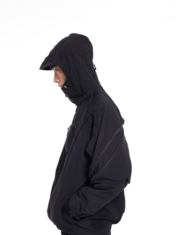 Zipper Windbreaker