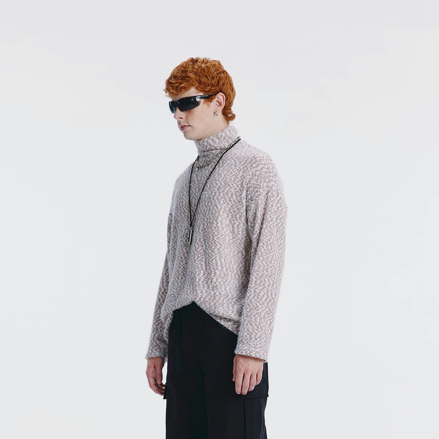 Turtleneck Chenille Sweater