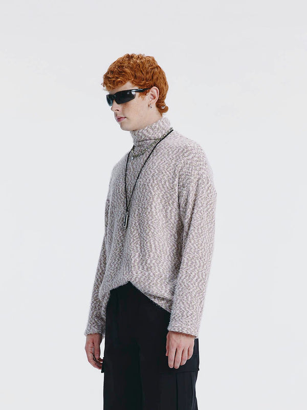 Turtleneck Chenille Sweater