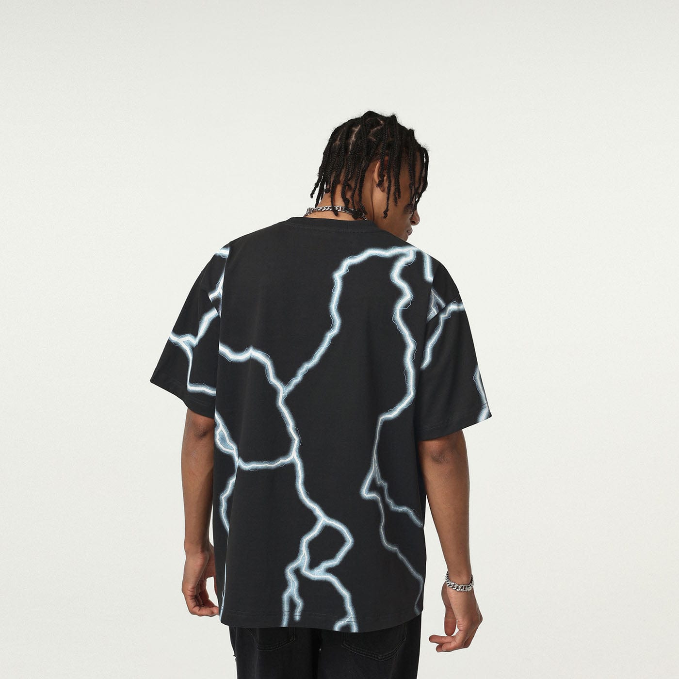 Lightning Print T-Shirt