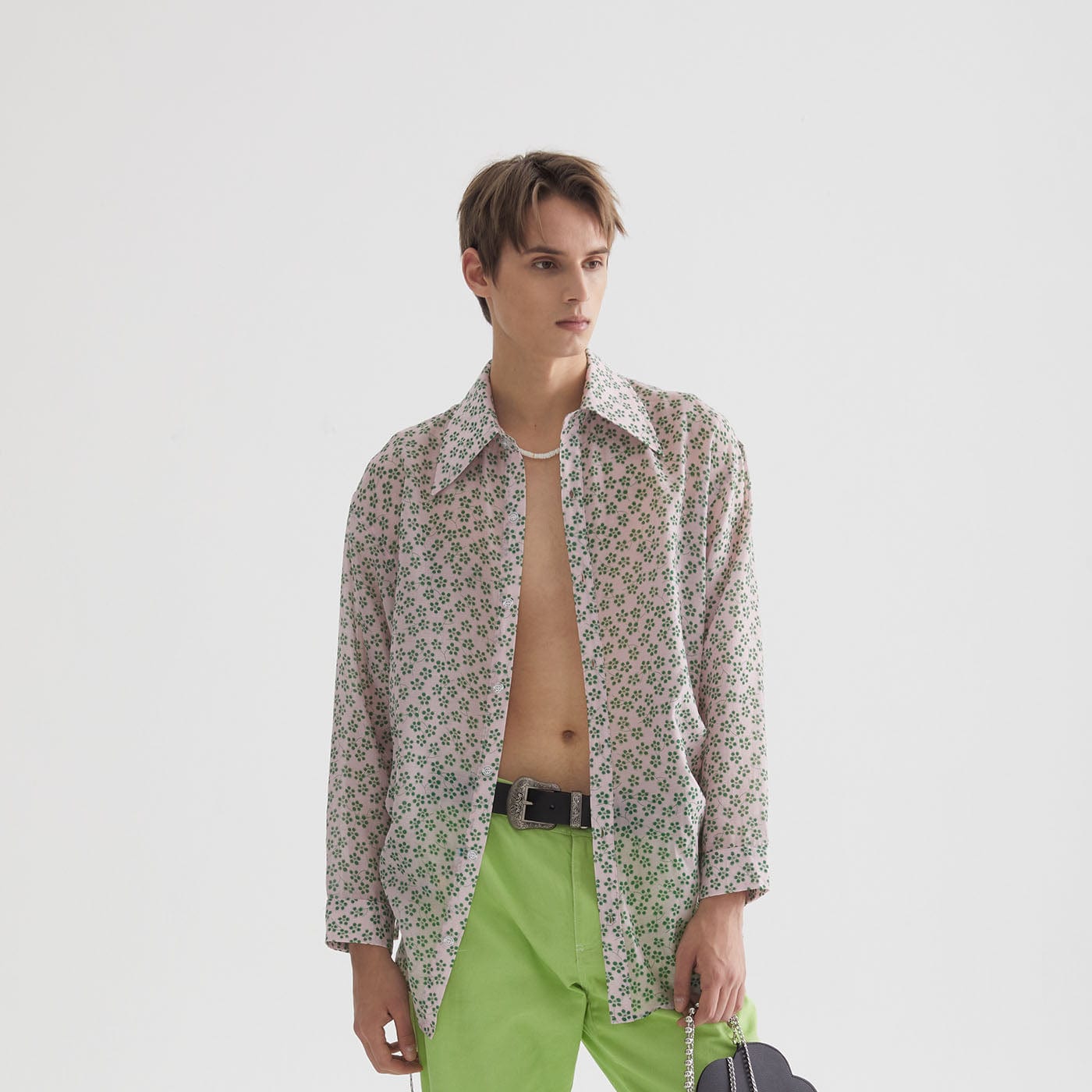 Lyocell Floral Shirt