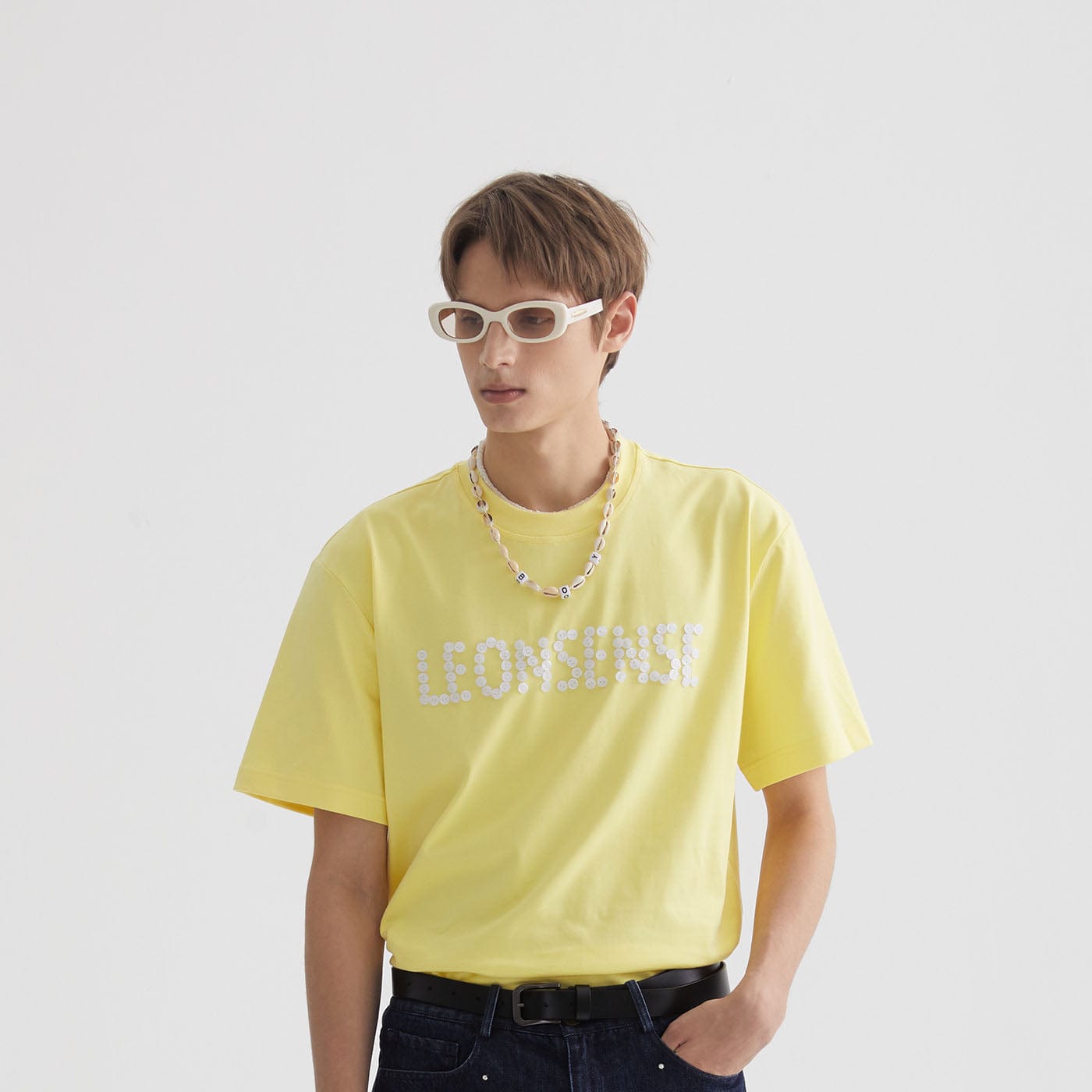 Leonsense Button Tee