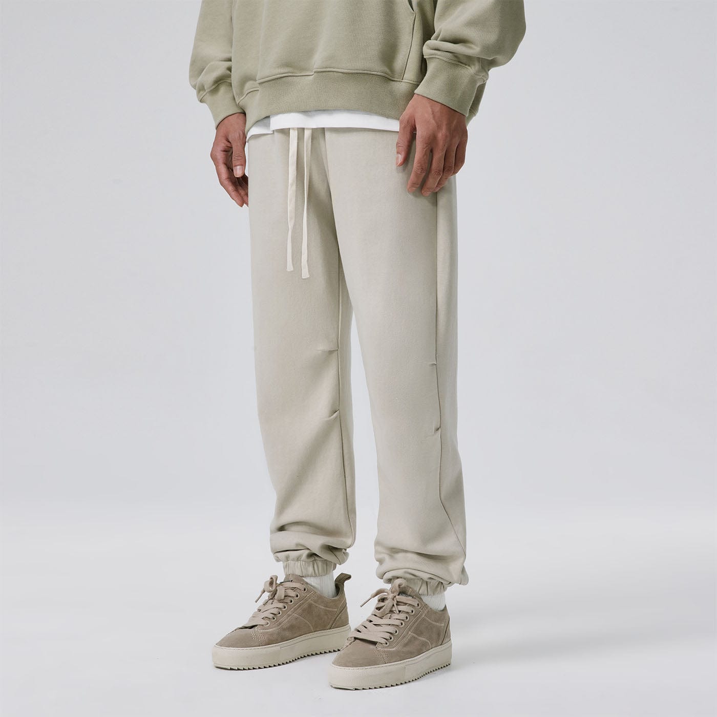 Double Pleated Joggers