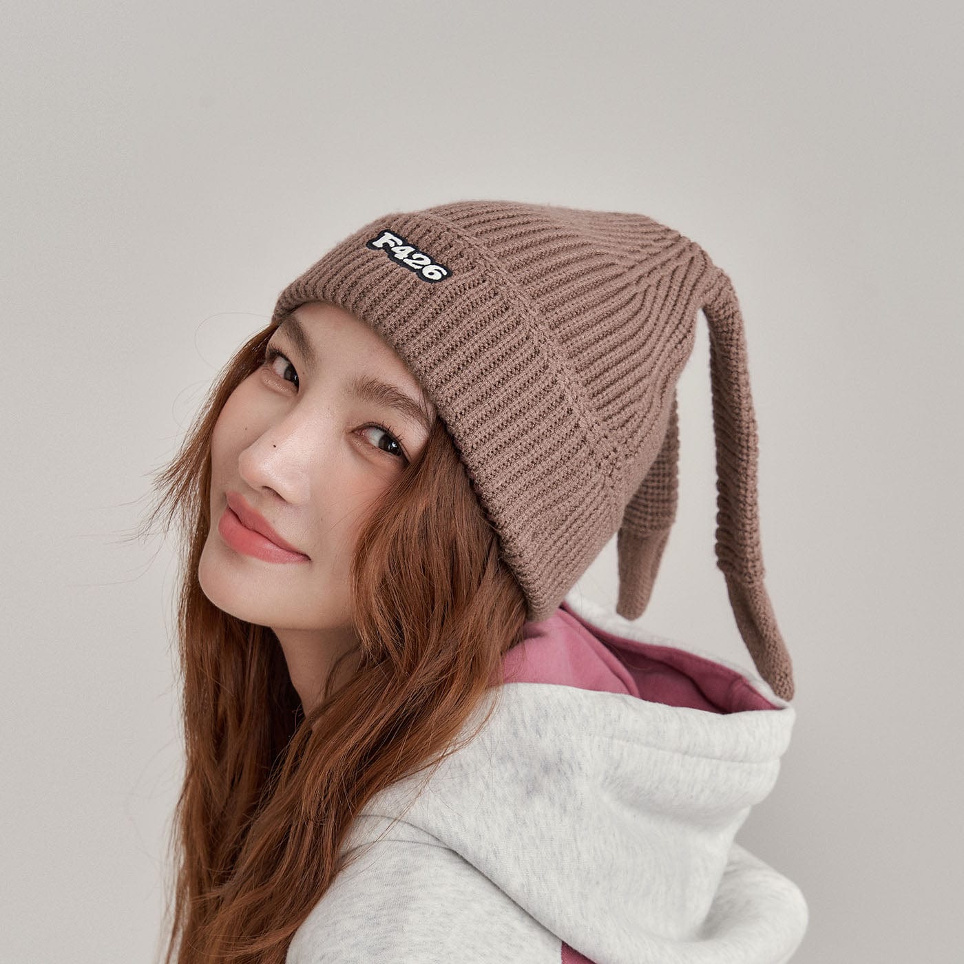 F426 Rabbit Beanie