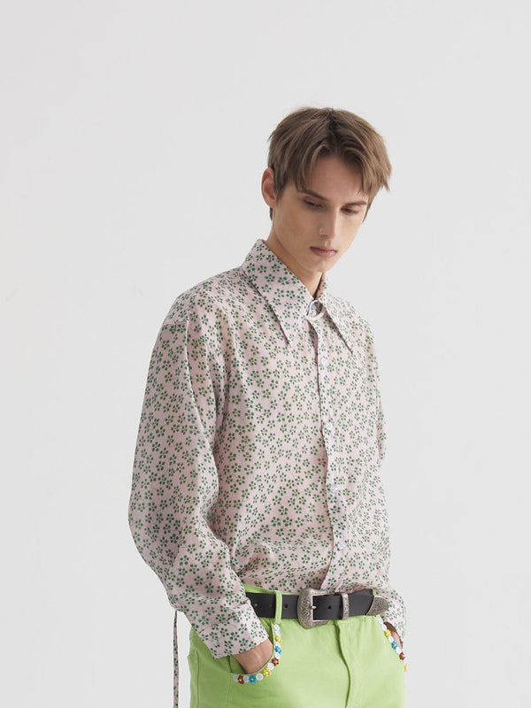 Lyocell Floral Shirt