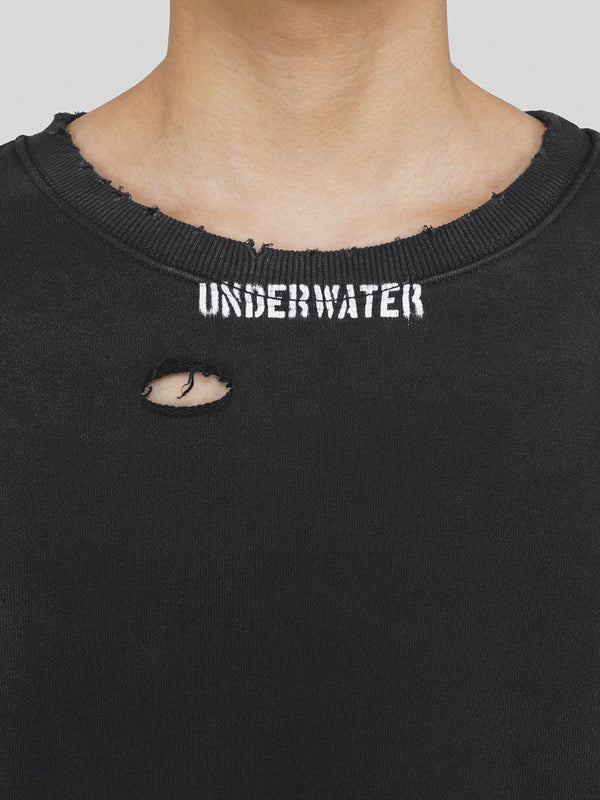 Underwater Ripped Sweater