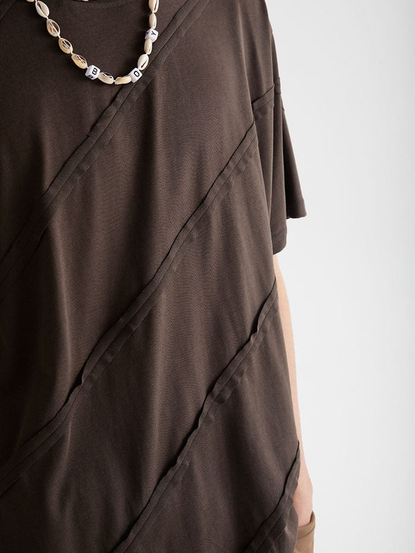 Diagonal-Spliced Tee