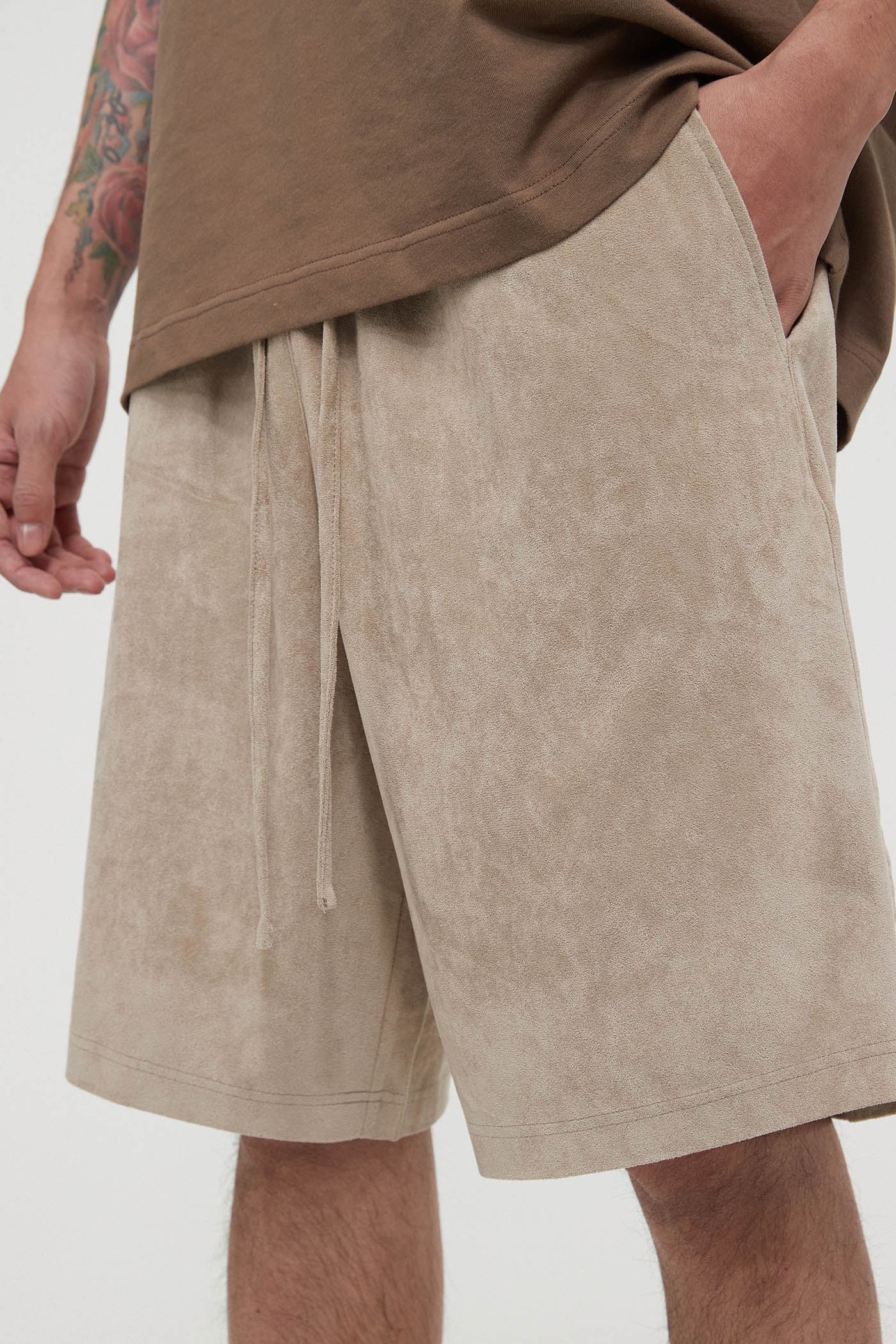 Essential Suede Shorts