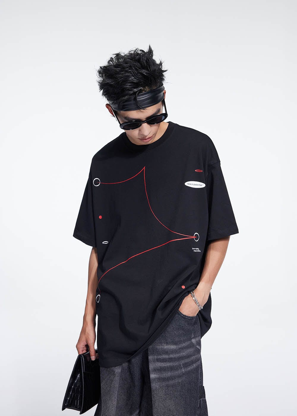 Abstract Lines Tee