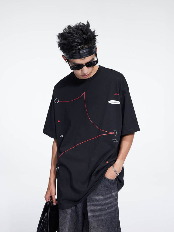 Abstract Lines Tee