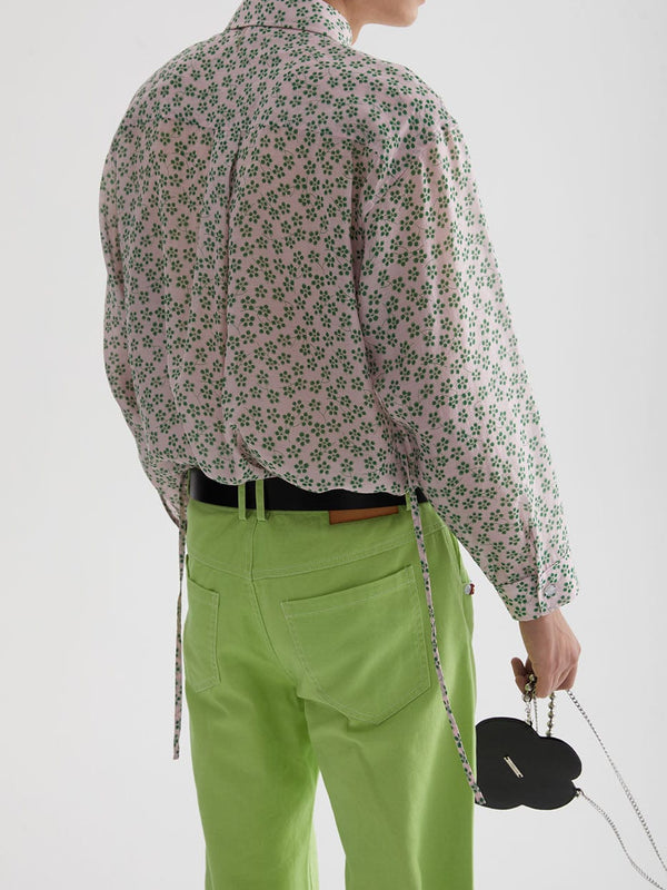 Lyocell Floral Shirt