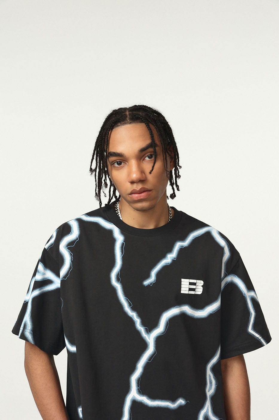 Lightning Print T-Shirt