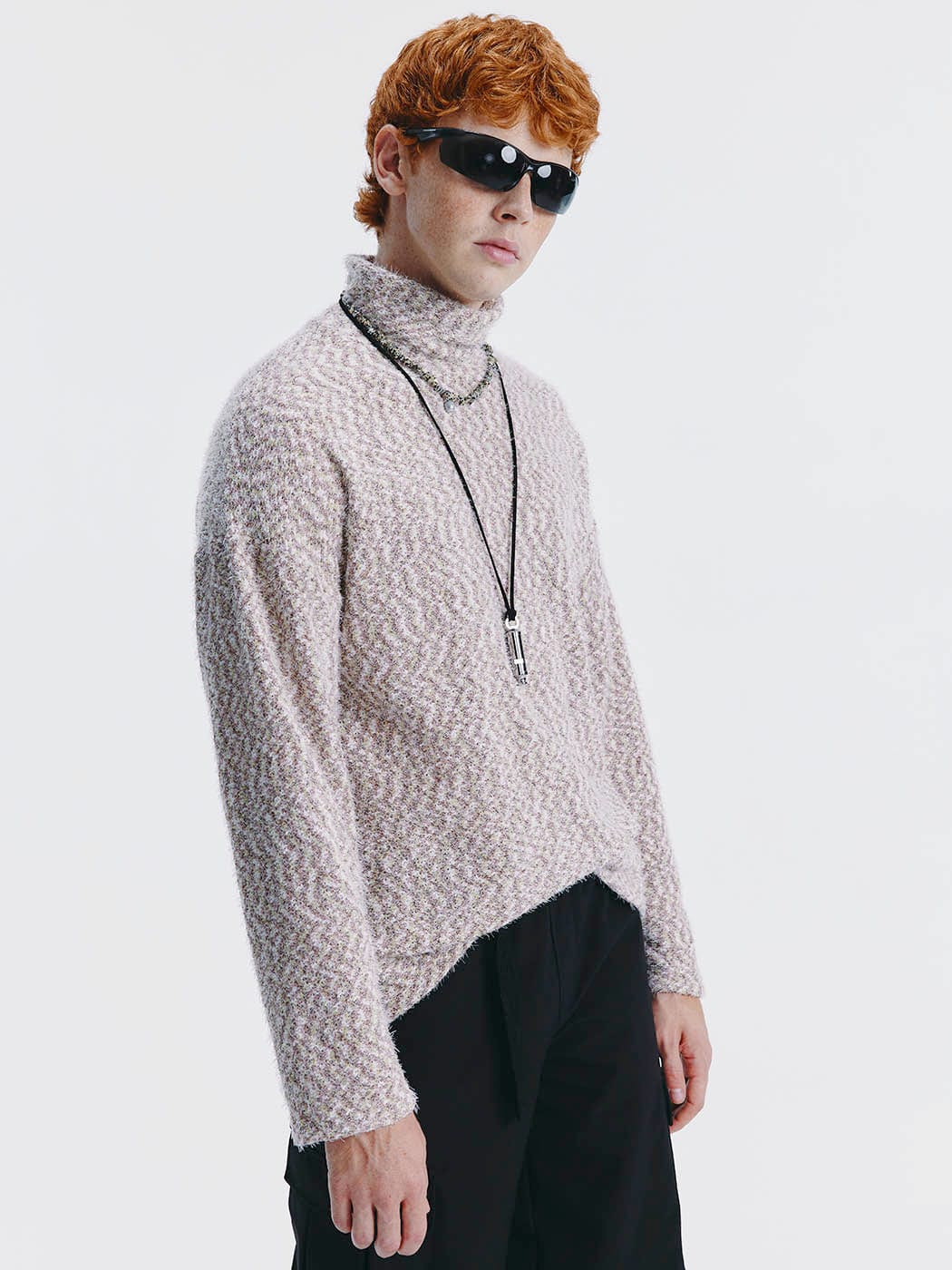 Turtleneck Chenille Sweater