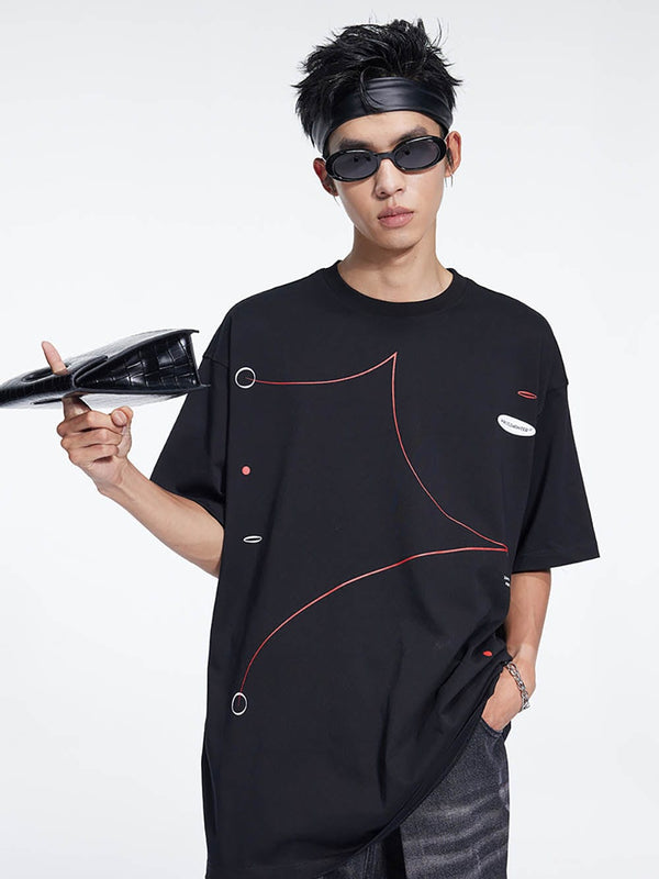 Abstract Lines Tee