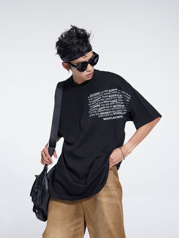 Shoulder Paragraph Tee