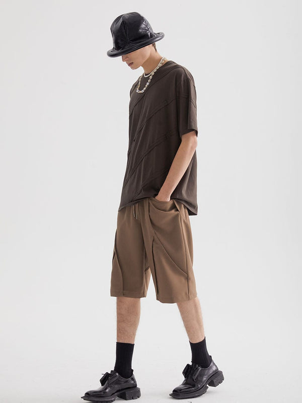 Diagonal-Spliced Tee