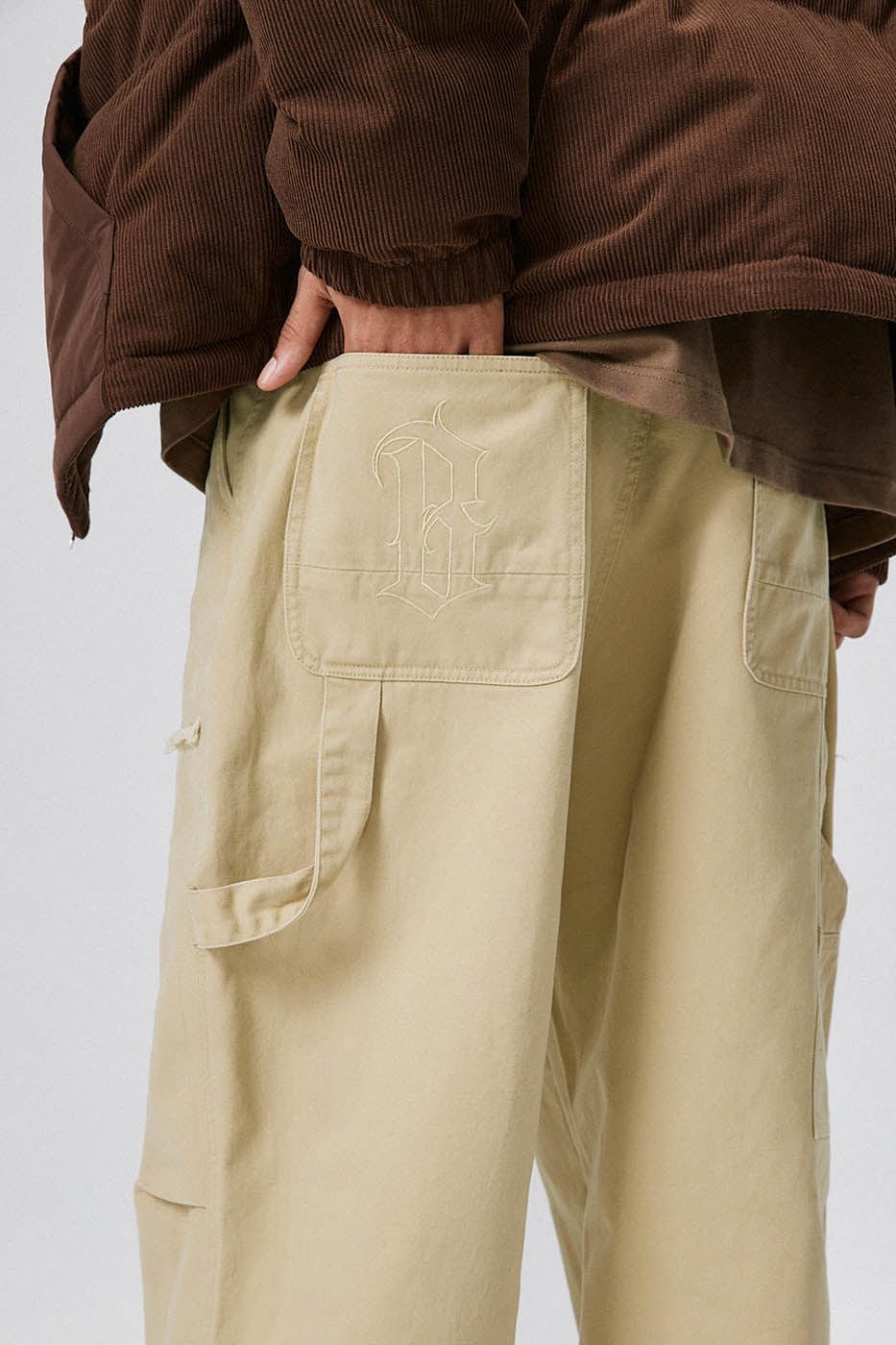 Raw Edge Lumber Pants