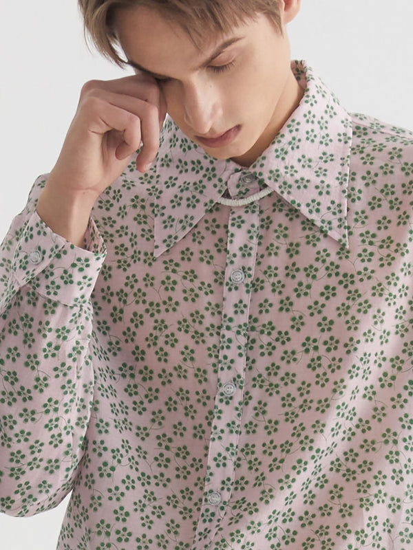 Lyocell Floral Shirt