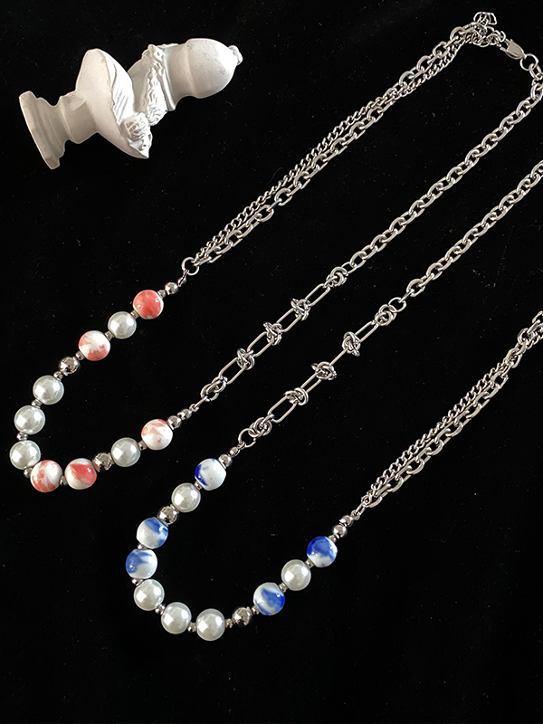 Pearl Chain Necklace - ASRO