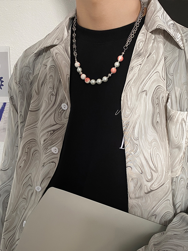 Pearl Chain Necklace - ASRO