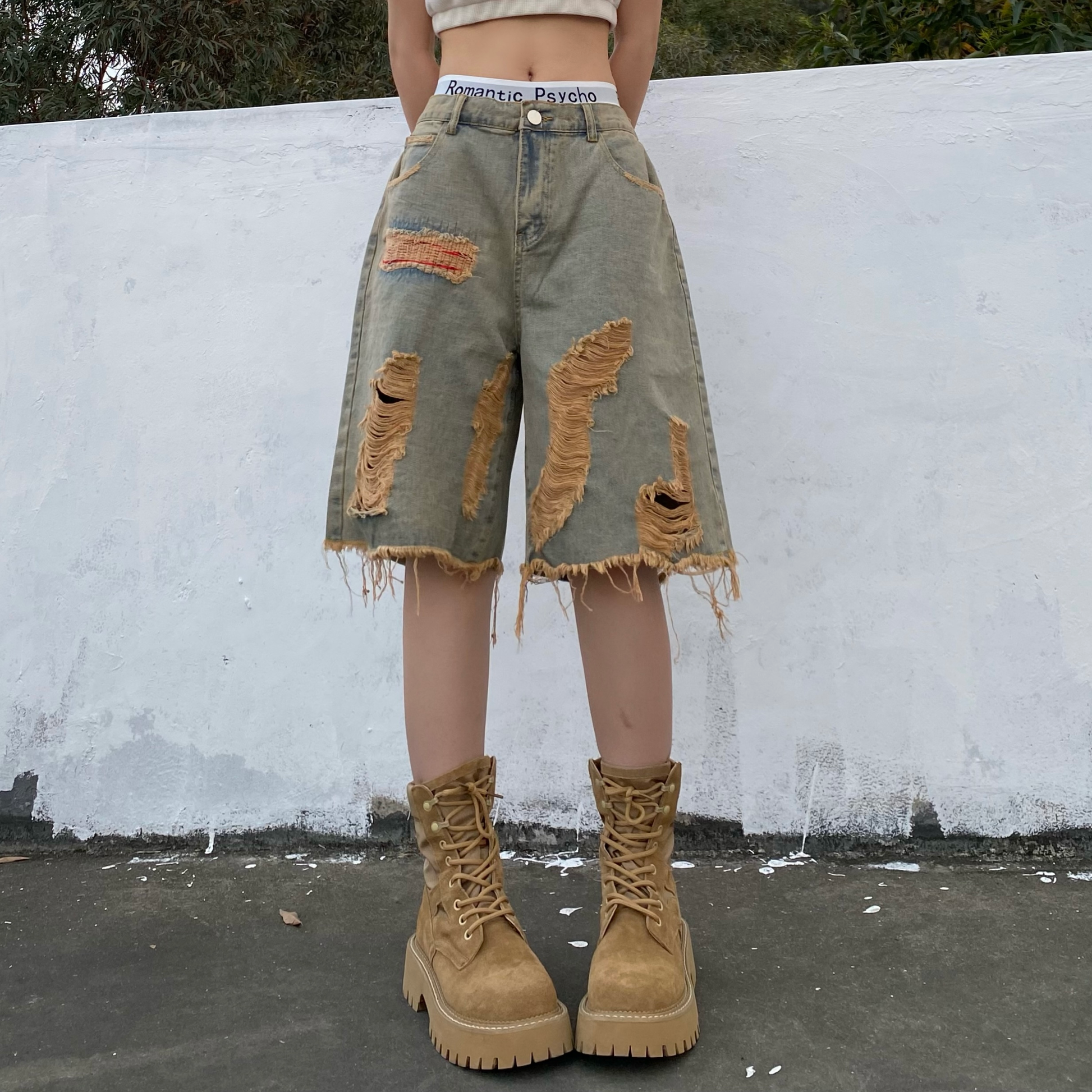 Vintage Ripped Jorts - ASRO