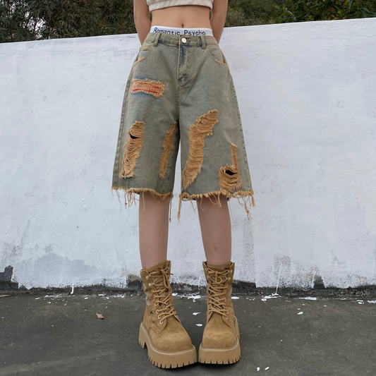 Vintage Ripped Jorts - ASRO