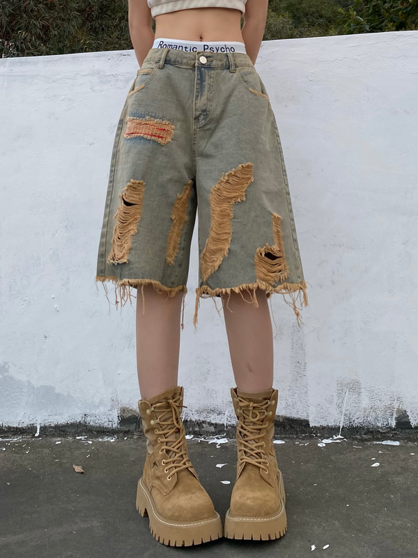 Vintage Ripped Jorts - ASRO