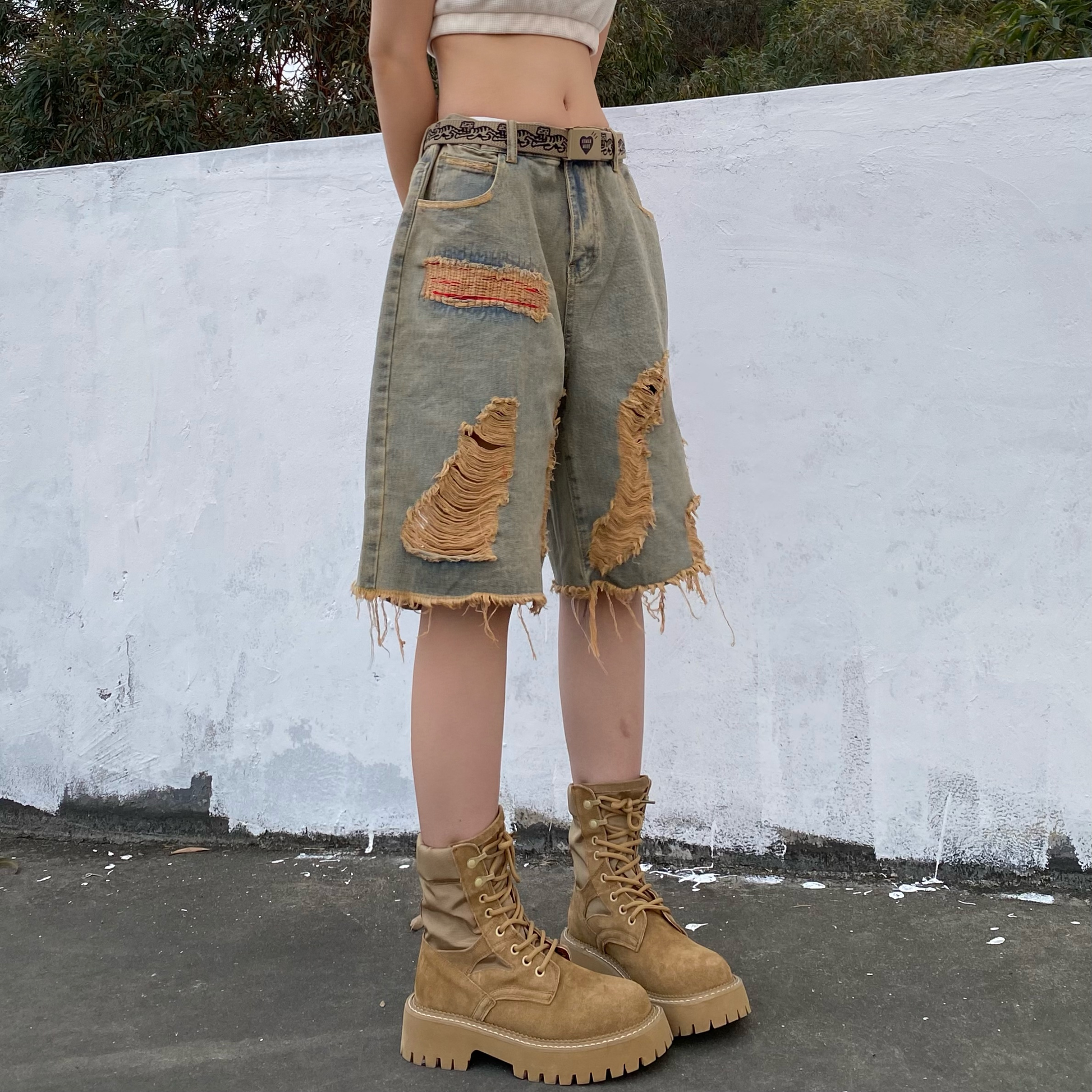 Vintage Ripped Jorts - ASRO