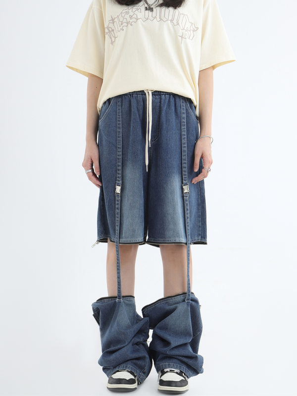 Knee Zip Jeans - ASRO