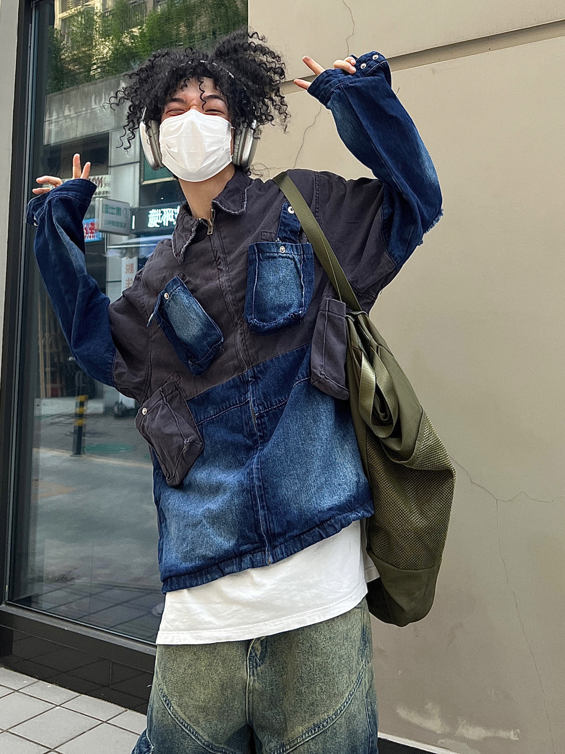 2 Colored Denim Jacket - ASRO