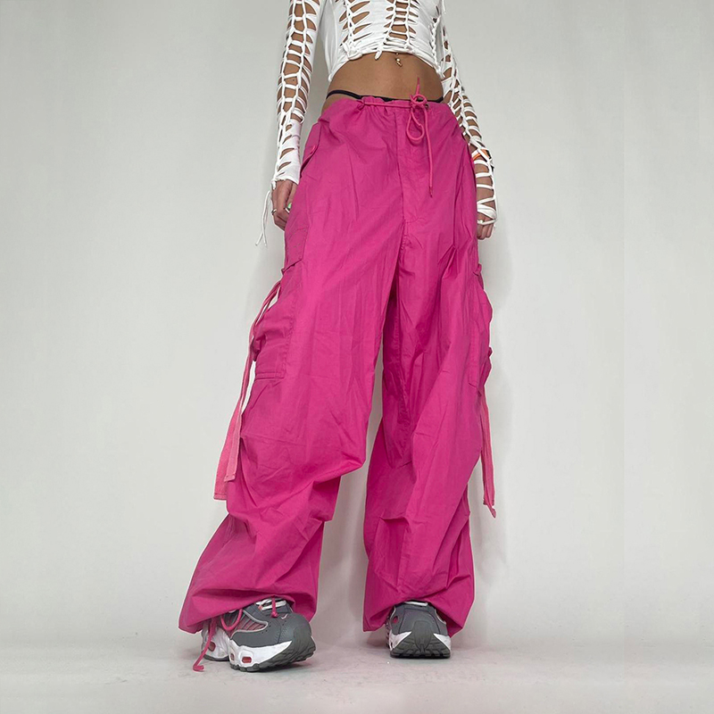 Loose Fit Parachute Pants - ASRO