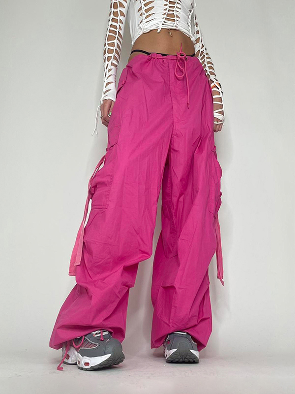 Loose Fit Parachute Pants - ASRO