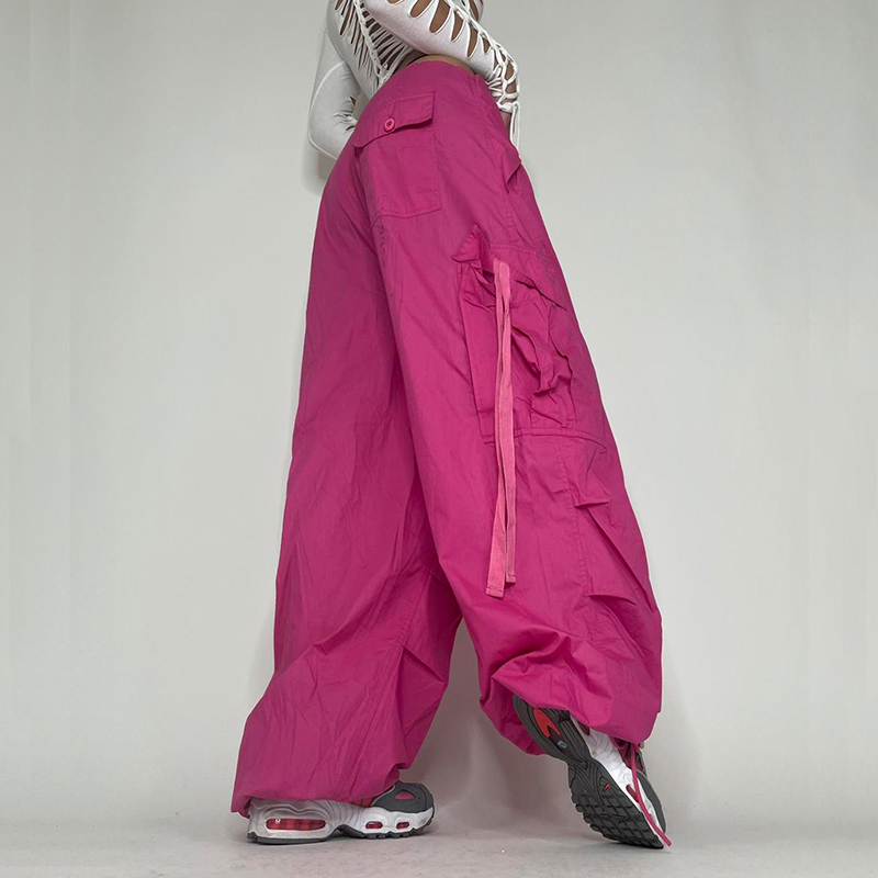 Loose Fit Parachute Pants - ASRO