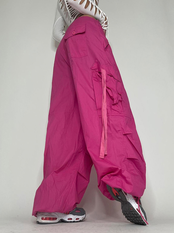 Loose Fit Parachute Pants - ASRO