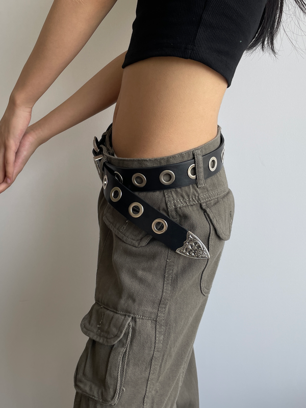 Y2K Silver Belt - ASRO
