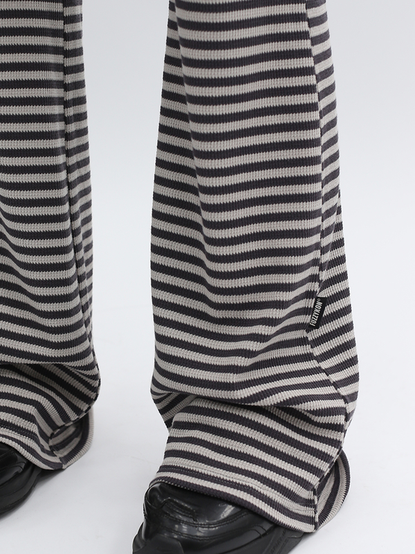 Fuzzy Striped Joggers - ASRO