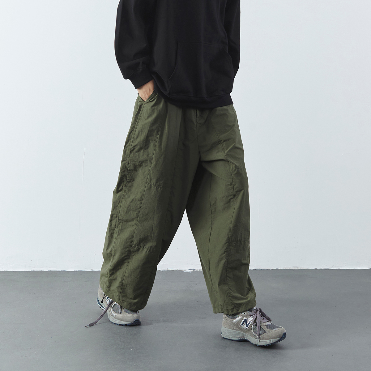 Korean Oversized Cargo Pants - ASRO