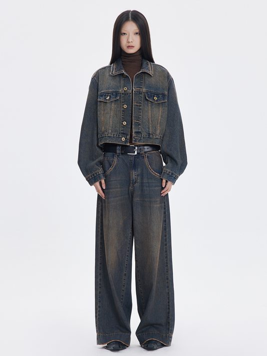 The Perfect Washed Jacket & Jeans Combo - ASRO