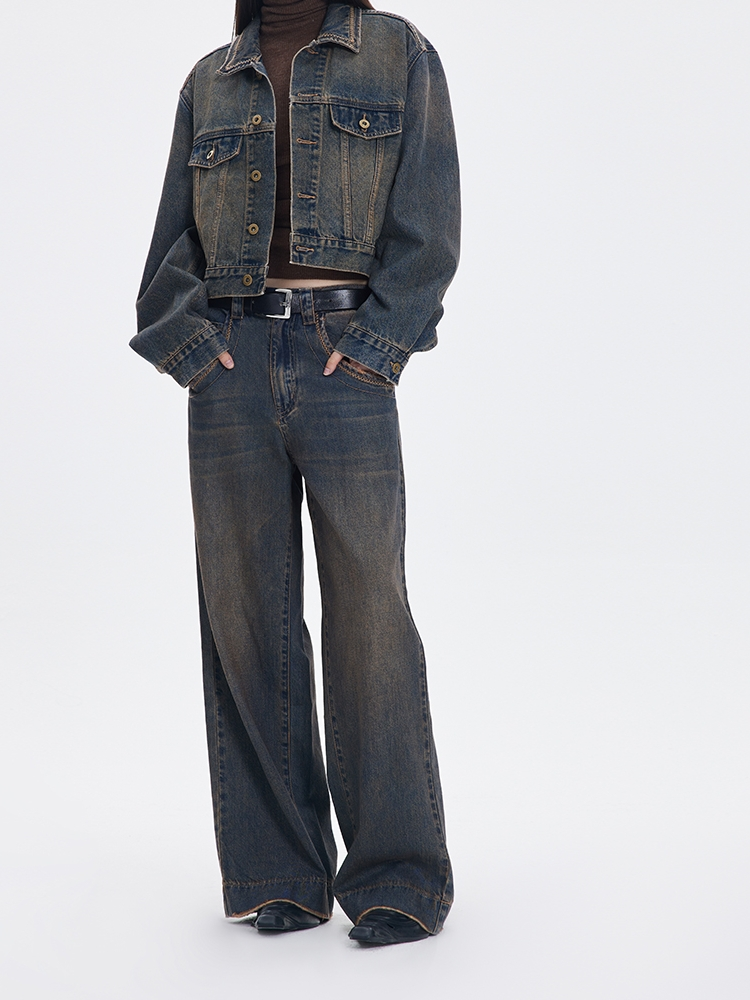 The Perfect Washed Jacket & Jeans Combo - ASRO