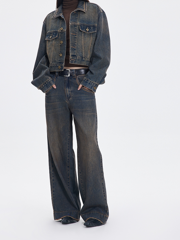 The Perfect Washed Jacket & Jeans Combo - ASRO