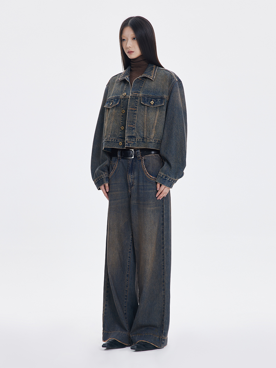 The Perfect Washed Jacket & Jeans Combo - ASRO