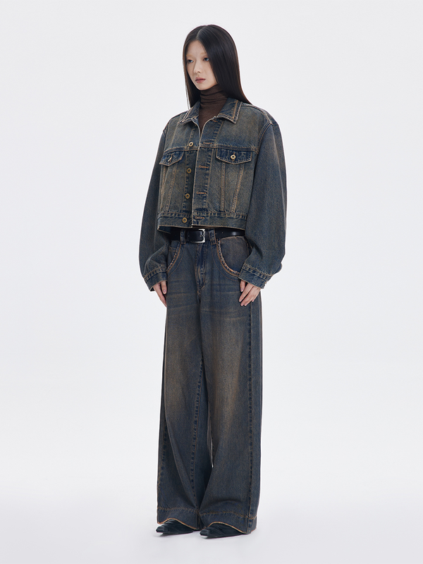 The Perfect Washed Jacket & Jeans Combo - ASRO
