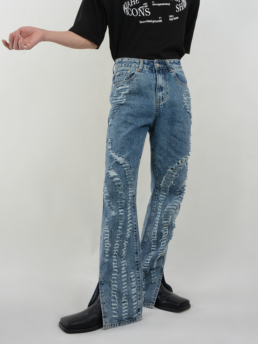 Rippled Wave Jeans - ASRO