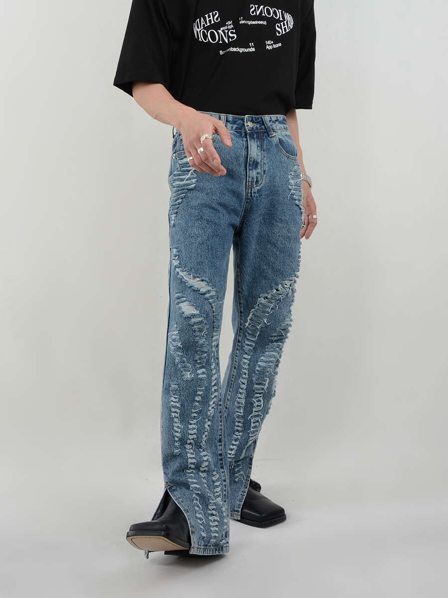 Rippled Wave Jeans - ASRO