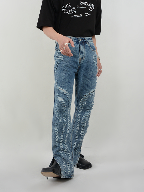 Rippled Wave Jeans - ASRO
