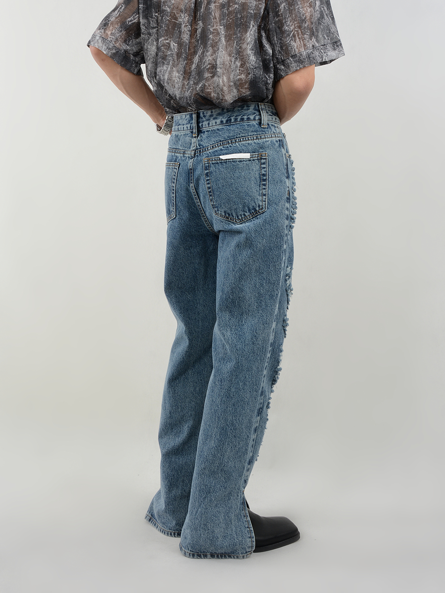 Rippled Wave Jeans - ASRO